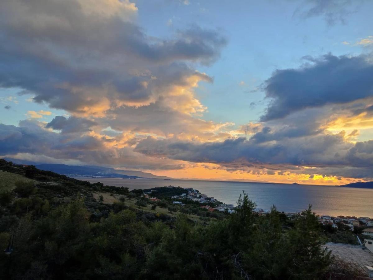 Vista Sul Mare Loutra Oreas Elenis Exterior foto